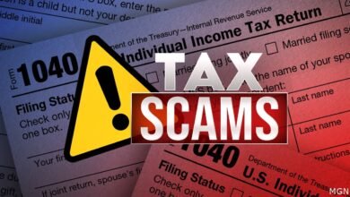 Tax scam